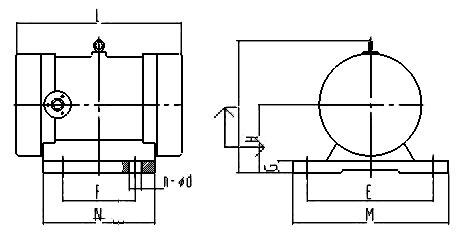 YZD振動電機示意圖